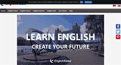 Desktop Screenshot of englishradar.com